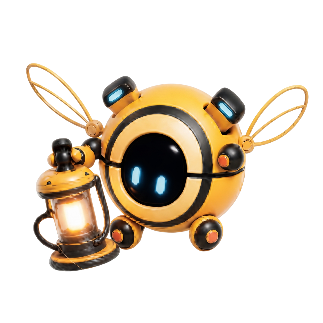 Mascote LUX4Maker — Criação